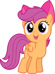 Size: 193x261 | Tagged: safe, derpibooru import, scootaloo, pegasus, pony, somepony to watch over me, bow, cute, cutealoo, female, filly, hair bow, image, open mouth, png, simple background, solo, transparent background, vector