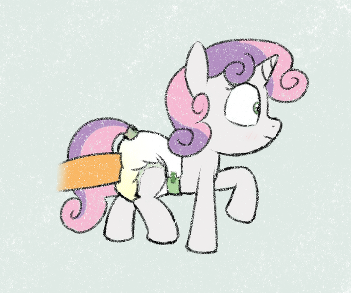 Size: 924x773 | Tagged: questionable, artist:craftycirclepony, derpibooru import, scootaloo, sweetie belle, pony, blushing, cute, diaper, diaper check, diaper fetish, duo, female, fetish, filly, image, implied scootaloo, offscreen character, png, raised leg, shrunken pupils, simple background, sketch, smiling, squish, surprised, urine, walking, wet diaper, wide eyes