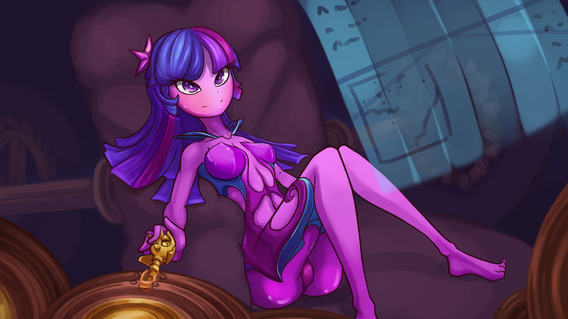 Size: 3840x2160 | Tagged: suggestive, artist:alexsavenije, derpibooru import, twilight sparkle, equestria girls, big breasts, breasts, butt, d.va, female, image, jpeg, overwatch, scepter, solo, solo female, twibutt, twilight scepter