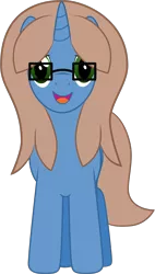 Size: 1708x3000 | Tagged: safe, artist:techarmsbu, derpibooru import, oc, oc:versatile gears, unofficial characters only, pony, unicorn, derpibooru community collaboration, 2021 community collab, glasses, image, male, png, simple background, solo, stallion, transparent background, vector