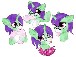 Size: 1841x1382 | Tagged: safe, artist:cloud-fly, derpibooru import, oc, oc:crescent star, unofficial characters only, crystal pony, pony, unicorn, :p, base used, crystal unicorn, happy, heart, heart pillow, hearts and hooves day, image, male, mlem, open mouth, pillow, png, silly, simple background, solo, stallion, tongue out, transparent background