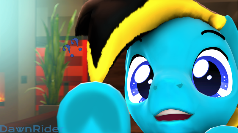 Size: 3840x2160 | Tagged: safe, artist:dawnyr, artist:dawnyrs, derpibooru import, oc, oc:dawnrider, pegasus, pony, 3d, breaking the fourth wall, close-up, hooves, image, looking at you, male, open mouth, png, sfm pony, solo, source filmmaker