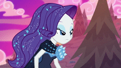 Size: 1280x720 | Tagged: safe, derpibooru import, screencap, rarity, do it for the ponygram!, equestria girls, equestria girls series, the other side, spoiler:eqg series (season 2), animated, female, image, solo, the other side bloopers, webm
