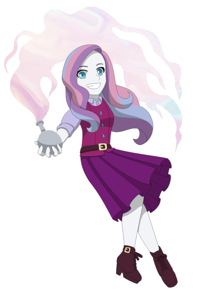 Size: 1356x1881 | Tagged: safe, artist:fantasygerard2000, derpibooru import, potion nova, equestria girls, my little pony: pony life, boots, clothes, dress, equestria girls-ified, grin, image, magic, png, potion, shoes, simple background, skirt, smiling, transparent background