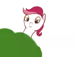 Size: 800x600 | Tagged: safe, artist:rosemaeri, derpibooru import, roseluck, bush, female, image, looking at you, png, simple background, solo, white background