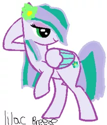 Size: 282x329 | Tagged: safe, artist:sydpeep, derpibooru import, oc, oc:lilac breeze, unofficial characters only, pegasus, pony, 1000 hours in ms paint, image, pegasus oc, png, pose, simple background, solo, white background, wings