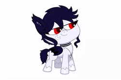 Size: 1080x714 | Tagged: safe, artist:rxndxm.artist, derpibooru import, oc, unofficial characters only, bat pony, pony, my little pony: pony life, background removed, base used, bat pony oc, bat wings, ear piercing, image, jewelry, jpeg, necklace, piercing, smiling, solo, tattoo, unshorn fetlocks, wings