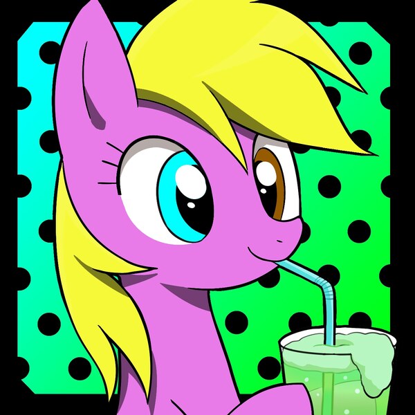 Size: 1300x1300 | Tagged: safe, derpibooru import, editor:alexfogel, editor:ob2908, oc, oc:nessa, unofficial characters only, pony, female, heterochromia, image, jpeg, mare, solo