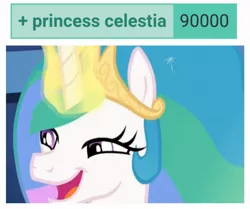 Size: 1275x1064 | Tagged: safe, derpibooru import, princess celestia, derpibooru, between dark and dawn, 90000, female, image, jpeg, meta, milestone, tags