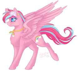 Size: 1920x1845 | Tagged: safe, artist:nightingalewolfie, derpibooru import, oc, pegasus, pony, female, flower, flower in hair, image, mare, png, simple background, solo, transparent background