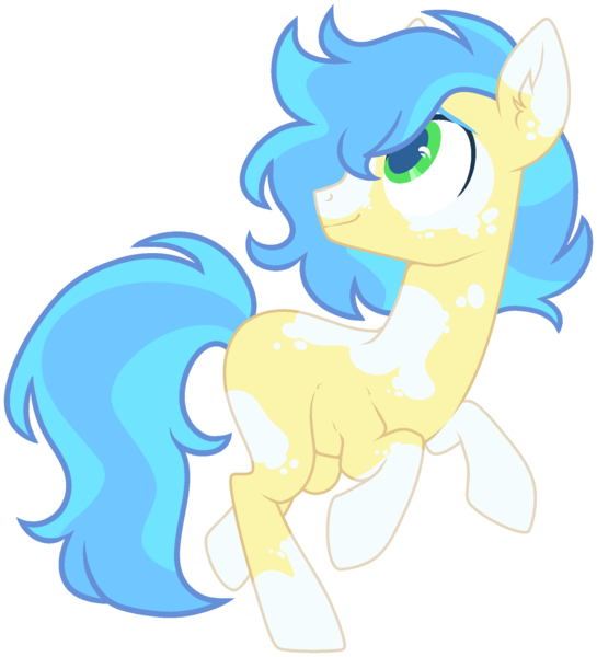 Size: 2050x2256 | Tagged: safe, artist:kurosawakuro, derpibooru import, oc, earth pony, pony, image, male, offspring, parent:applejack, parent:soarin', parents:soarinjack, png, simple background, solo, stallion, transparent background