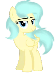 Size: 3000x4000 | Tagged: safe, artist:indonesiarailroadpht, derpibooru import, oc, oc:aqua everglow, unofficial characters only, pegasus, pony, derpibooru community collaboration, 2021 community collab, image, looking at you, png, show accurate, simple background, smiling, solo, transparent background