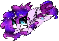 Size: 1593x1121 | Tagged: safe, artist:beamybutt, derpibooru import, oc, oc:cosmic star, unofficial characters only, alicorn, pony, image, png, simple background, solo, transparent background