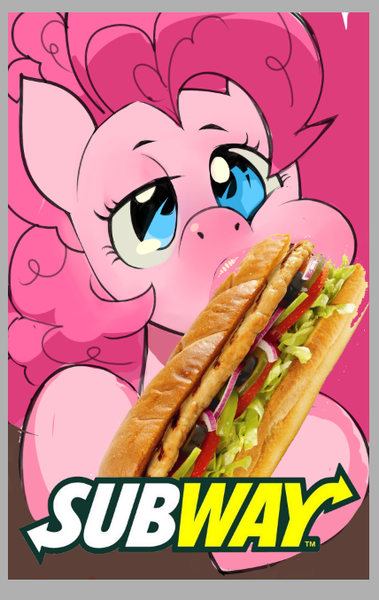 Size: 428x677 | Tagged: suggestive, artist:discotecnia ottanta, derpibooru import, edit, pinkie pie, eating, food, foodplay, food porn, image, not porn, png, sandwich, sandwich censorship, suggestive eating