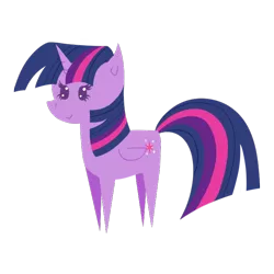 Size: 702x702 | Tagged: safe, artist:thebenalpha, derpibooru import, twilight sparkle, twilight sparkle (alicorn), alicorn, pony, image, png, pointy ponies, simple background, solo, transparent background