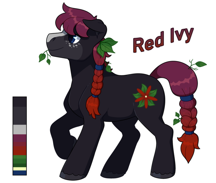 Size: 944x800 | Tagged: safe, artist:lastnight-light, derpibooru import, oc, oc:red ivy, earth pony, pony, image, male, png, simple background, solo, stallion, transparent background