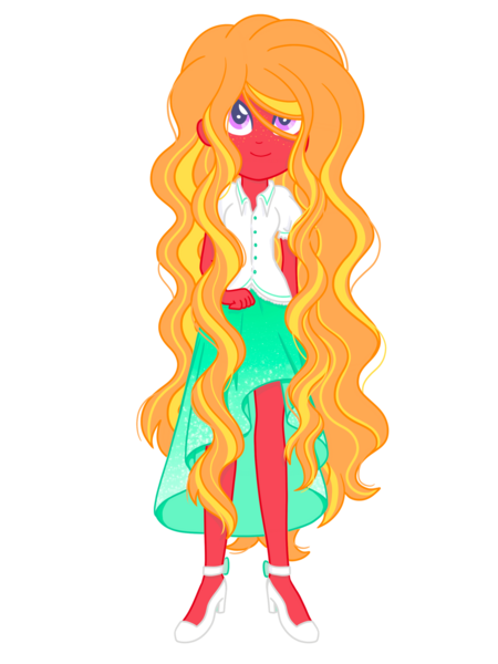 Size: 1280x1708 | Tagged: safe, artist:ocean-drop, derpibooru import, oc, oc:pebble pie, equestria girls, clothes, dress, equestria girls-ified, female, image, long hair, offspring, parent:big macintosh, parent:marble pie, parents:marblemac, png, shirt, shoes, simple background, solo, transparent background