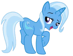 Size: 974x748 | Tagged: safe, artist:gmaplay, derpibooru import, trixie, pony, unicorn, butt, image, looking back, plot, png, simple background, solo, the great and powerful ass, transparent background, vector