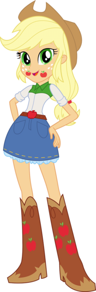 Size: 640x1938 | Tagged: safe, derpibooru import, edit, editor:mario101, applejack, earth pony, human, equestria girls, alternative cutie mark placement, apple, cutie mark, cutie mark on human, facial cutie mark, food, image, png, simple background, solo, transparent background