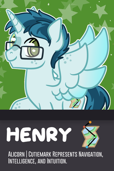 Size: 1800x2700 | Tagged: safe, artist:redpalette, derpibooru import, oc, alicorn, pony, alicorn oc, badge, bust, commission, cutie mark, glasses, horn, id, image, male, png, smiling, stallion, wings