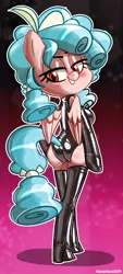 Size: 1800x4000 | Tagged: suggestive, artist:metalface069, derpibooru import, cozy glow, anthro, pegasus, unguligrade anthro, arm hooves, breasts, busty cozy glow, clothes, gloves, image, latex, latex boots, latex gloves, latex suit, older, older cozy glow, png