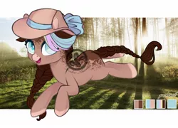 Size: 1280x923 | Tagged: safe, artist:keeka-snake, derpibooru import, oc, earth pony, pony, female, hat, image, jpeg, mare, obtrusive watermark, solo, watermark