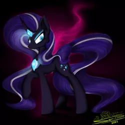 Size: 4000x4000 | Tagged: safe, artist:ser-p, derpibooru import, nightmare rarity, pony, unicorn, abstract background, absurd resolution, female, image, mare, png, solo