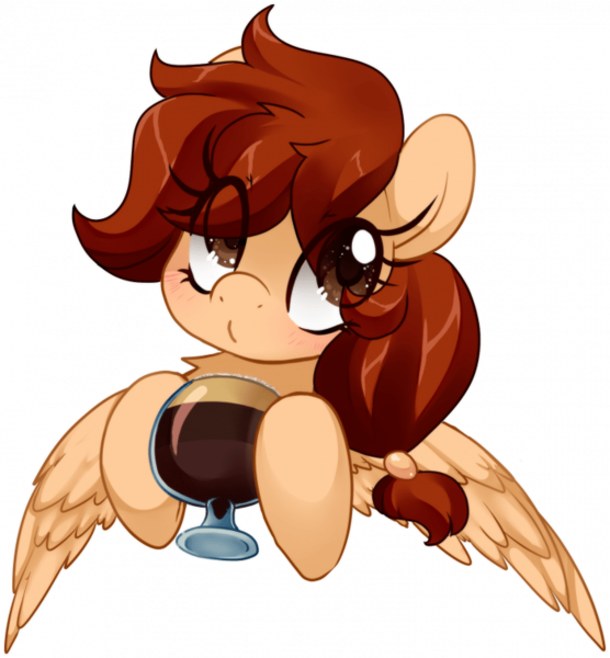 Size: 700x756 | Tagged: source needed, safe, artist:loyaldis, derpibooru import, oc, oc:vanilla creame, unofficial characters only, pegasus, pony, alcohol, beer, cute, image, indexed png, looking away, png, simple background, solo, tomboy, transparent background