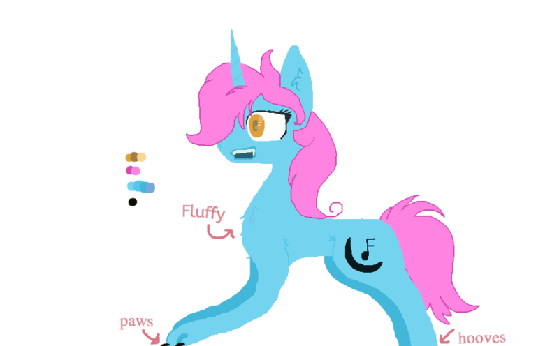 Size: 920x570 | Tagged: safe, artist:poniartsy, derpibooru import, oc, oc:midnight melody, unofficial characters only, unicorn, chest fluff, female, horn, image, png, reference, simple background, solo, transparent background, unicorn oc