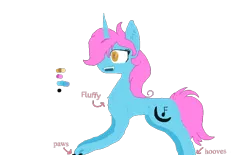 Size: 920x570 | Tagged: safe, artist:poniartsy, derpibooru import, oc, oc:midnight melody, unofficial characters only, unicorn, chest fluff, female, horn, image, png, reference, simple background, solo, transparent background, unicorn oc