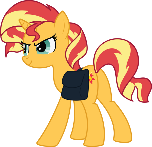 Size: 12947x12489 | Tagged: safe, artist:wissle, derpibooru import, sunset shimmer, pony, unicorn, equestria girls, equestria girls (movie), absurd resolution, backpack, bag, butt, cutie mark, female, image, mare, plot, png, rear view, simple background, solo, transparent background, vector