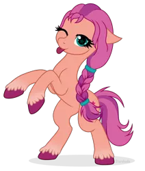 Size: 2730x3212 | Tagged: safe, artist:rioshi, artist:starshade, derpibooru import, sunny starscout, earth pony, pony, base used, cute, female, g5, image, mare, png, simple background, smiling, solo, sunnybetes, transparent background, unshorn fetlocks