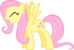 Size: 2987x2007 | Tagged: safe, artist:kurokaji11, derpibooru import, fluttershy, green isn't your color, high res, image, png, screaming, simple background, solo, transparent background, vector