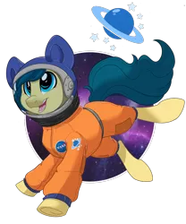 Size: 1000x1200 | Tagged: safe, artist:itstaylor-made, derpibooru import, oc, unofficial characters only, earth pony, pony, astronaut, image, png, simple background, solo, space, spacesuit, transparent background