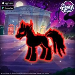 Size: 960x960 | Tagged: safe, derpibooru import, idw, smudge (character), pony, gameloft, idw showified, image, jpeg, my little pony logo, solo