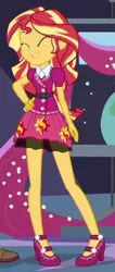 Size: 216x508 | Tagged: safe, derpibooru import, screencap, sunset shimmer, equestria girls, equestria girls series, twilight under the stars, spoiler:eqg series (season 2), cropped, image, png, solo