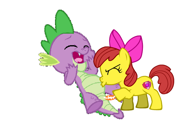 Size: 625x442 | Tagged: suggestive, artist:porygon2z, derpibooru import, edit, vector edit, apple bloom, spike, dragon, earth pony, pony, pony creator, just for sidekicks, 1000 hours in ms paint, apple bloom's bow, baby, baby dragon, bow, cutie mark, evil eyes, feather, female, fetish, filly, hair bow, image, laughing, male, ms paint, plot twist, png, raspberry, shipping, simple background, spikebloom, straight, the cmc's cutie marks, tickle fetish, tickle torture, tickling, tongue out, tummy buzz, unintentionally creepy, vector, white background, wingless
