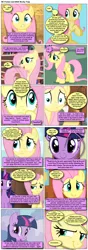 Size: 868x2466 | Tagged: safe, artist:dziadek1990, derpibooru import, edit, edited screencap, screencap, fluttershy, twilight sparkle, oc, oc:shade, oc:skullfuck doombringer, comic:ponies and d&d, comic, conversation, dialogue, dungeons and dragons, emote story:ponies and d&d, image, pen and paper rpg, png, rpg, screencap comic, slice of life, tabletop game, text