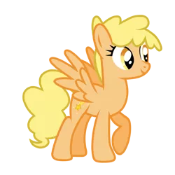 Size: 768x768 | Tagged: source needed, safe, artist:canterlotgirl, derpibooru import, mango dash, pegasus, pony, cutie mark, female, image, mare, older, older mango dash, png, raised hoof, shooting star, simple background, smiling, transparent background, vector