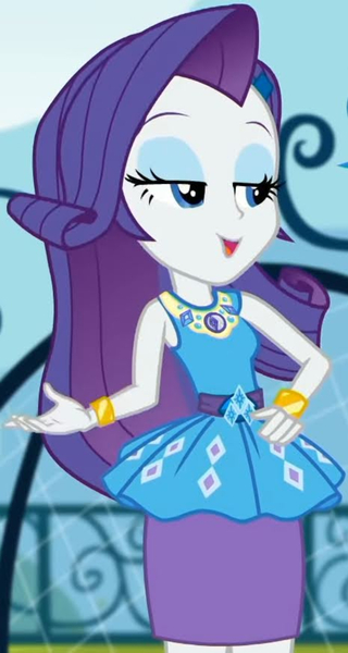 Size: 1089x2045 | Tagged: safe, derpibooru import, screencap, rarity, equestria girls, equestria girls series, sock it to me, spoiler:eqg series (season 2), canterlot high, clothes, cropped, cute, diamond, dress, female, geode of shielding, gold, hand on hip, image, jewelry, jpeg, legs, lidded eyes, magical geodes, necklace, outdoors, raribetes, rarity peplum dress, skirt, sleeveless, smiling, soccer field, sock it to me: rarity, waistband, wrist cuffs