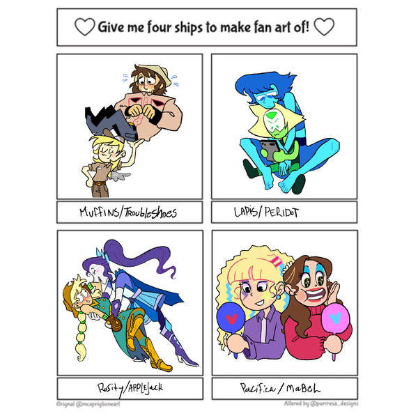 Size: 3000x3000 | Tagged: safe, artist:stevetwisp, derpibooru import, applejack, derpy hooves, rarity, trouble shoes, human, equestria girls, barefoot, bust, clothes, crossover, feet, female, four ships fanart, gravity falls, humanized, image, lapis lazuli (steven universe), lesbian, lipstick, mabel pines, makeup, mirror, pacifica northwest, peridot (steven universe), png, rarijack, shipping, smiling, steven universe, stronk