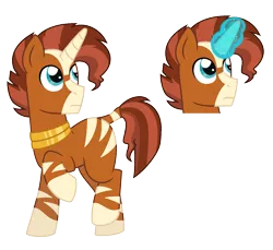 Size: 1631x1492 | Tagged: safe, artist:strawberry-spritz, derpibooru import, oc, unofficial characters only, hybrid, zebra, zebracorn, zony, image, male, parent:sunburst, parent:zecora, png, simple background, solo, stallion, transparent background