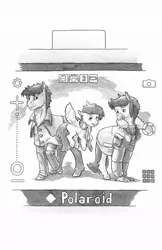 Size: 645x996 | Tagged: safe, artist:adeptus-monitus, derpibooru import, oc, oc:summer ray, unofficial characters only, hippogriff, pegasus, pony, fanfic:through the aurora, hippogriff oc, image, jpeg