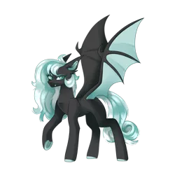 Size: 3000x3000 | Tagged: safe, artist:redheartponiesfan, derpibooru import, oc, oc:oka, bat pony, pony, female, high res, image, mare, png, simple background, solo, transparent background