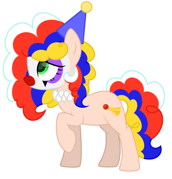 Size: 2500x2600 | Tagged: safe, artist:ponkus, derpibooru import, oc, oc:ponkus pingus, earth pony, pony, clown, clown makeup, face paint, female, image, mare, png, simple background, solo, transparent background