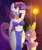 Size: 1100x1300 | Tagged: suggestive, artist:lennonblack, banned from derpibooru, derpibooru import, rarity, spike, anthro, dragon, unicorn, beauty mark, belly dancer outfit, big breasts, body guard, breasts, busty rarity, female, fire ruby, gem, harem outfit, horn, horn ring, image, jewelry, looking at you, male, necklace, png, protecting, ring, ruby, shipping, sparity, straight, talking to viewer, underage