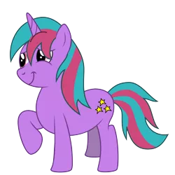 Size: 4096x4096 | Tagged: safe, artist:dashyoshi, derpibooru import, oc, oc:cosmic spark, unofficial characters only, pony, unicorn, absurd resolution, comments locked down, female, image, mare, png, raised hoof, simple background, solo, transparent background