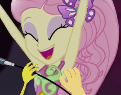 Size: 414x327 | Tagged: safe, derpibooru import, edit, edited screencap, screencap, discord, fluttershy, draconequus, equestria girls, armpit tickling, armpits, clothes, dress, female, fetish, image, male, png, sleeveless, sleeveless dress, tickle fetish, tickle torture, tickling, underarm tickling