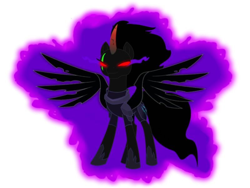 Size: 1024x768 | Tagged: safe, artist:cheezedoodle96, artist:venjix5, derpibooru import, king sombra, pony of shadows, tempest shadow, alicorn, pony, unicorn, alicornified, armor, aura, blank eyes, colored horn, corrupted, curved horn, dark aura, dark magic, disembodied horn, eye scar, female, glowing body, glowing scar, her body has been possessed by sombra, horn, image, magic, mare, oh no, png, possessed, race swap, red eyes, scar, simple background, solo, sombra eyes, sombra's horn, spread wings, tempest gets her horn back, tempest gets her wings back, tempest with sombra's horn, tempesticorn, transparent background, well shit, wings, xk-class end-of-the-world scenario