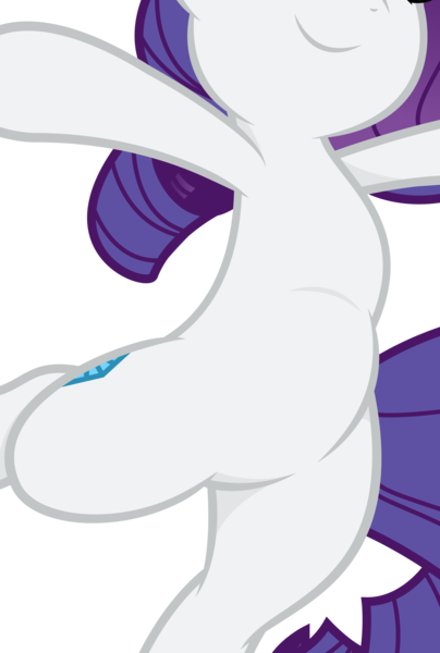 Size: 3128x4641 | Tagged: safe, artist:joey darkmeat, artist:tim015, derpibooru import, edit, vector edit, rarity, pony, unicorn, belly, bipedal, featureless crotch, image, pictures of bellies, png, simple background, smiling, solo, transparent background, vector